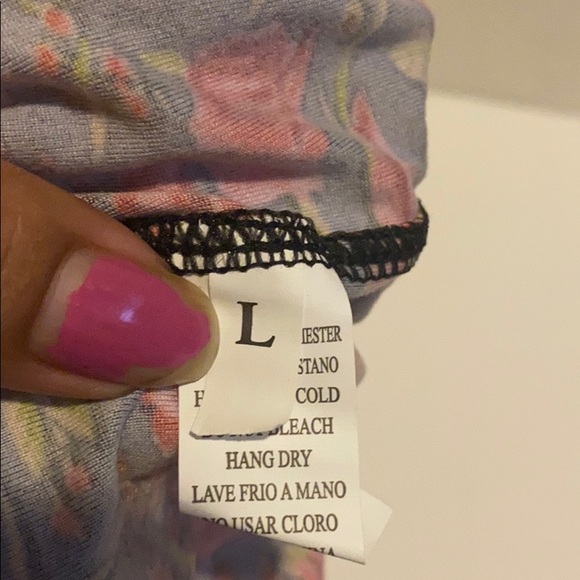 Three Butter Soft Girls Leggings size Large - Picture 5 of 9